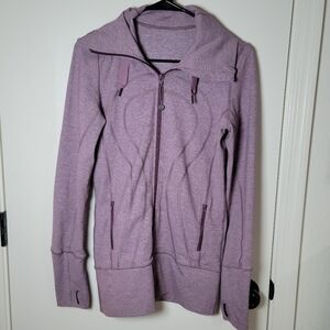 Lululemon Purple Stride Hoodie Jacket | Size 6 | Yoga/Running Hoodie